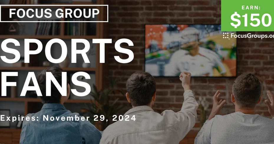 Focus Group for Sports Fans