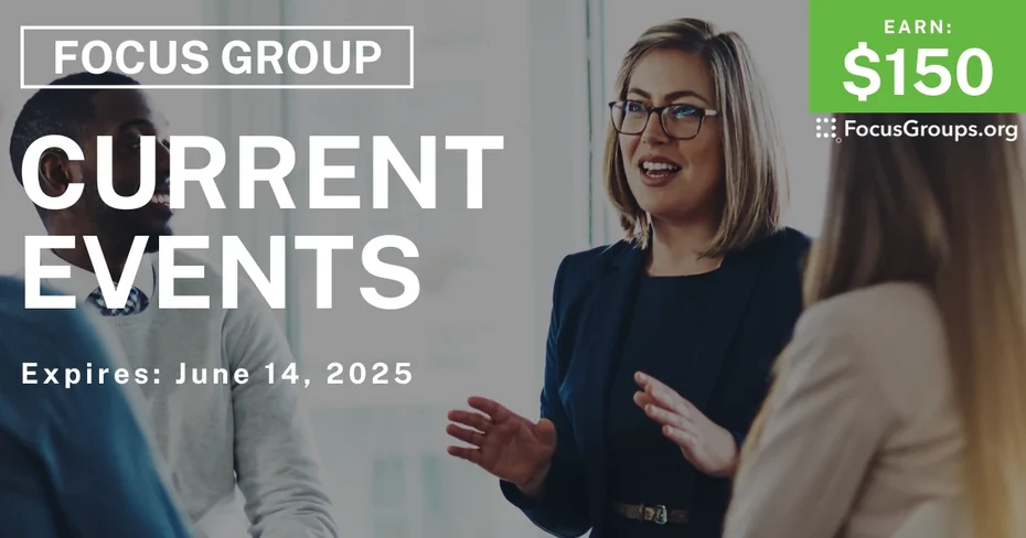 Focus Group in Columbus on Current Events