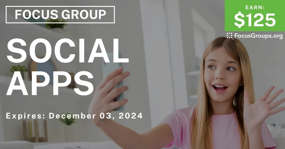 Focus Group in NYC on Social & Creative Apps