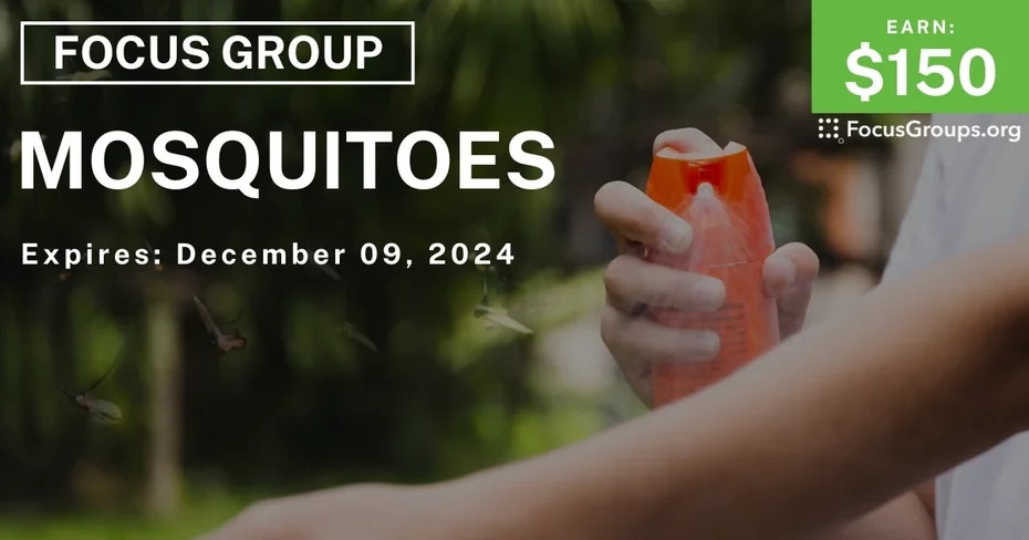 Focus Group in Modesto on Mosquitoes