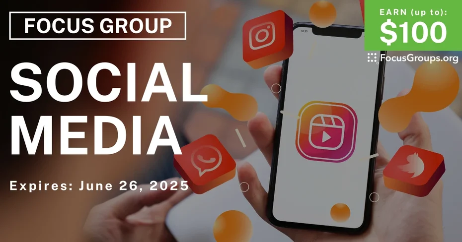 Focus Group in California & New York on Social Media