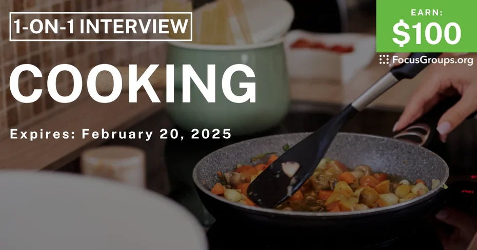 Focus Group for Gen Zs on Cooking