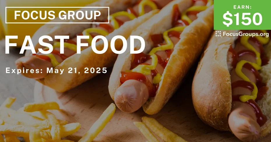 Focus Group in SF on Fast Food