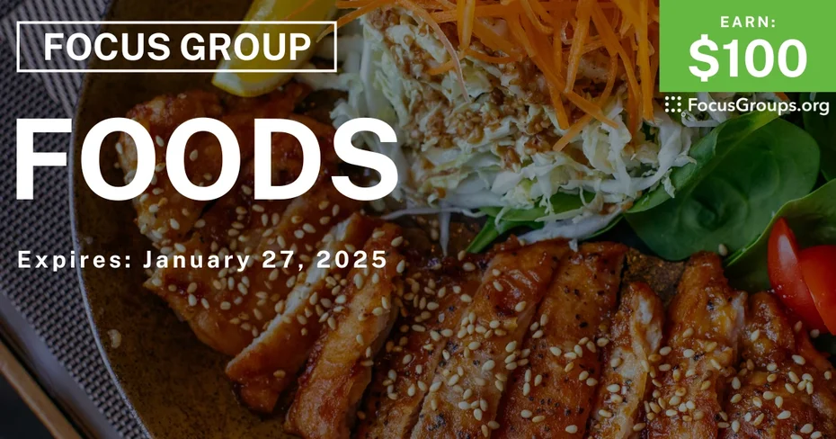 Focus Group on Foods