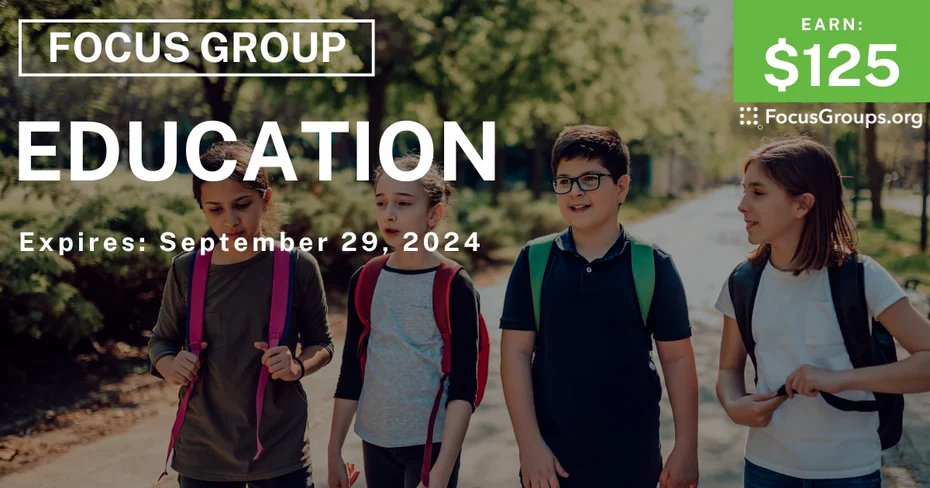 Focus Group for Students on Education
