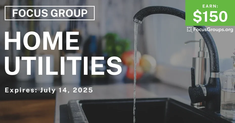 Focus Group in Raleigh on Home Utilities