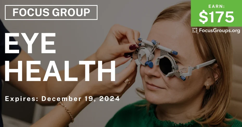 Focus Group on Eye Health