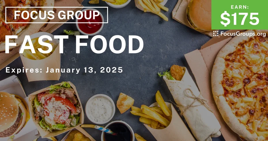 Focus Group in Phoenix on Fast Food