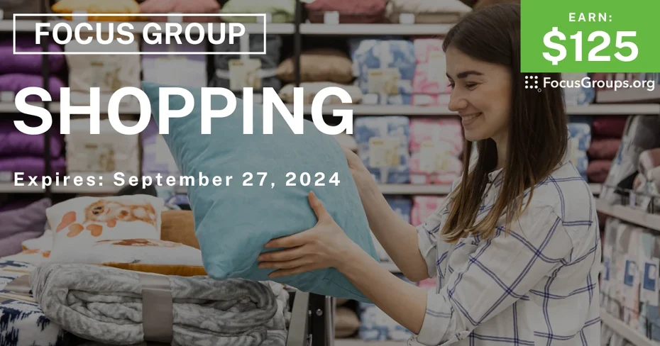 Focus Group on Shopping