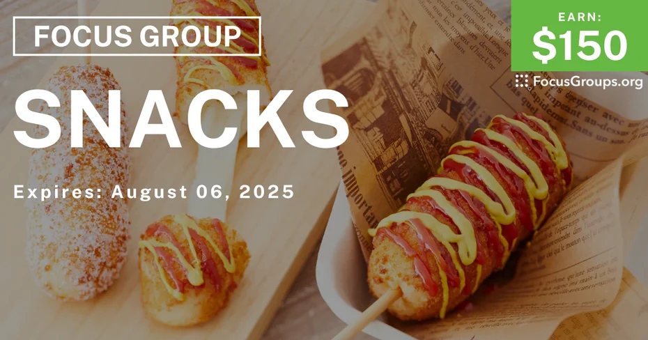 Focus Group in Chicago on Snacks