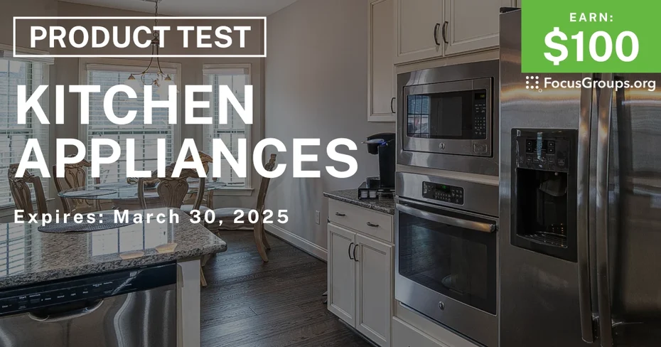 Product Test in Massachusetts on Kitchen Appliances