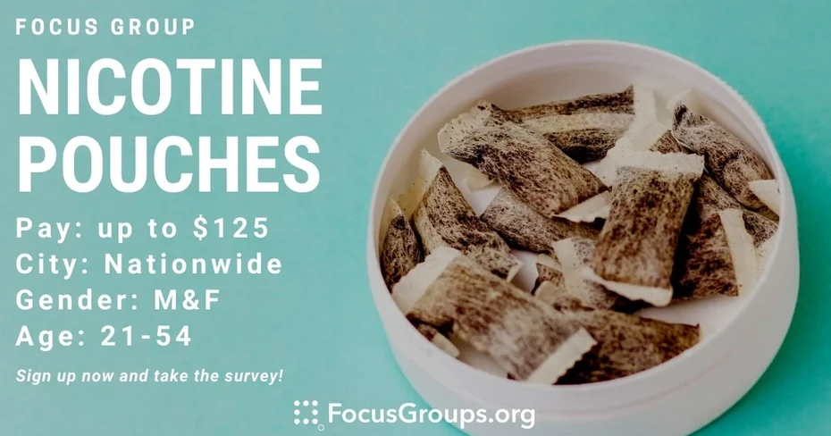 Focus Group on Nicotine Pouches