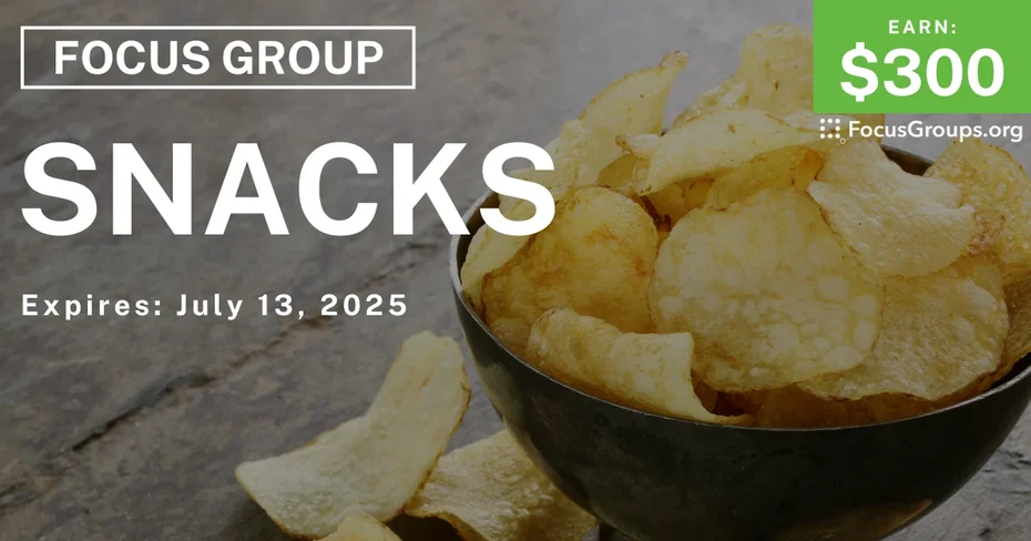 Focus Group in Chicago on Snacks
