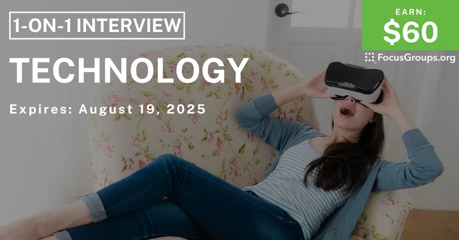 Research Study on Technology - $60