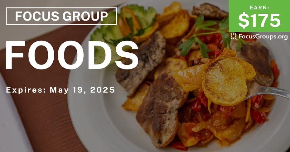 Focus Group in NYC on Foods