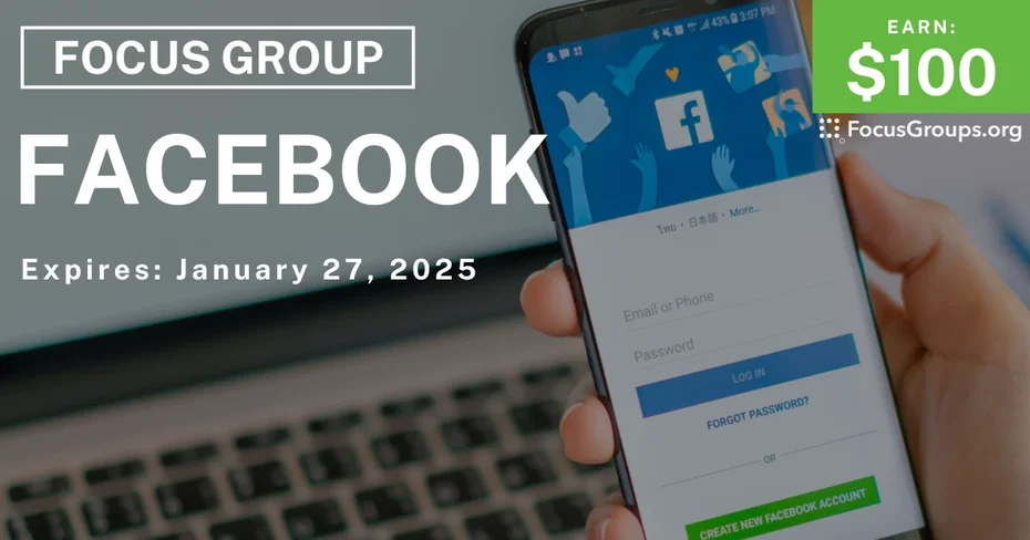 Focus Group on Facebook