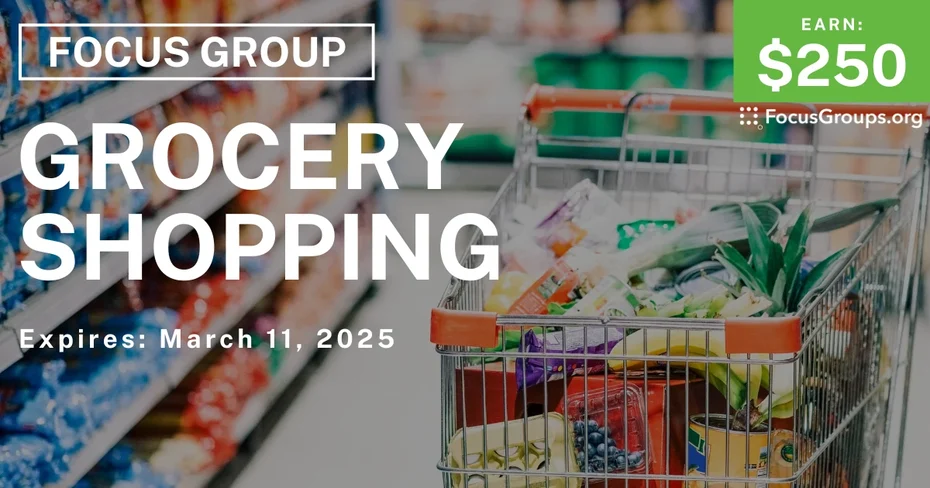 Focus Group in Dallas on Grocery Shopping