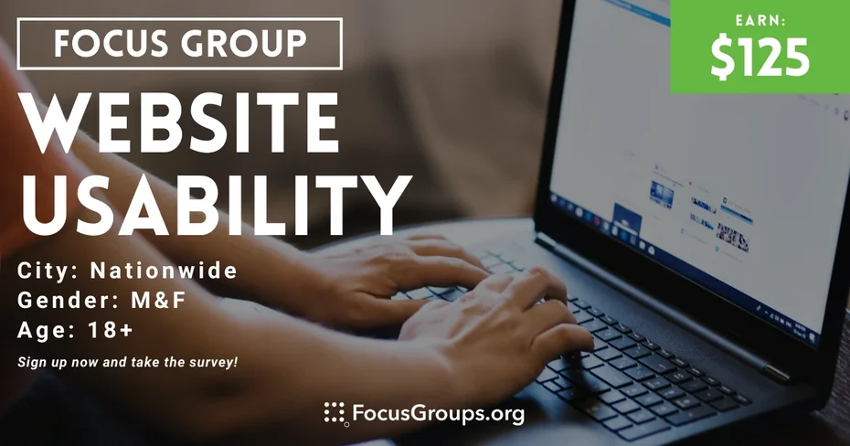 Focus Group on Website Usability