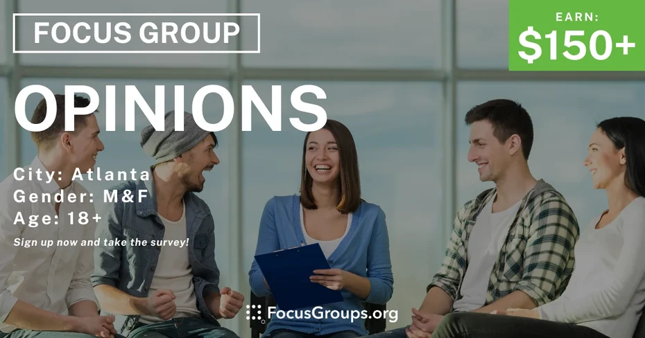 Focus Group in Atlanta on Opinions