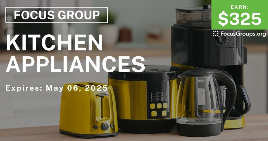 Focus Group in Phoenix on Kitchen Appliances