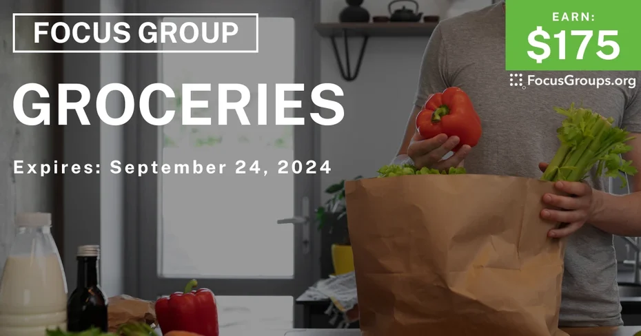 Focus Group in Boston on Groceries