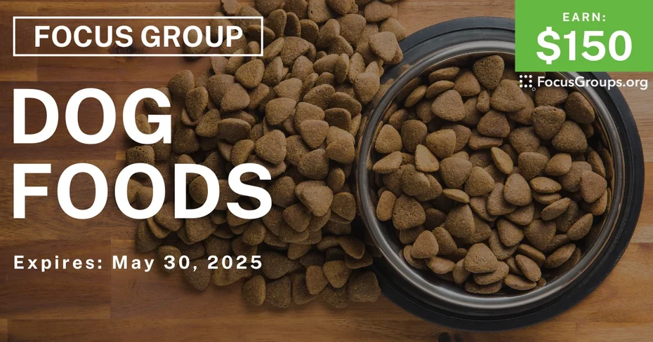 Focus Group in Phoenix on Dog Foods