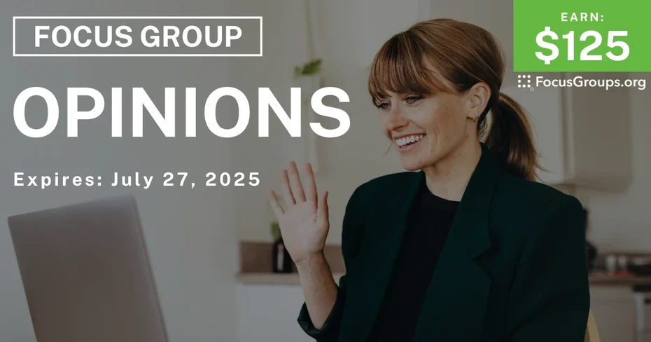 Focus Group in Ohio on Opinions
