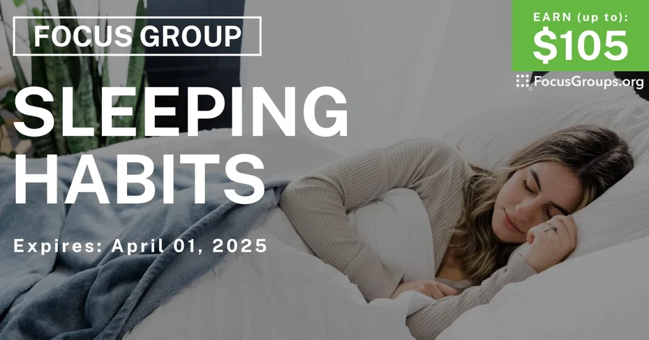 Focus Group on Sleeping Habits