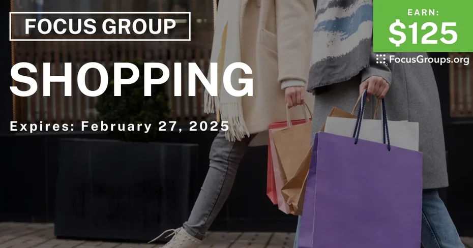 Focus Group on Shopping