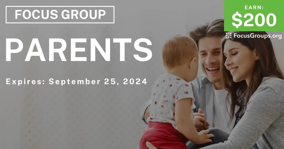 Focus Group for Parents