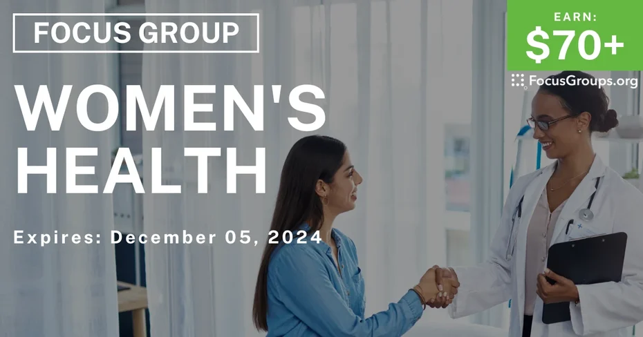 Focus Group in Atlanta on Women's Health