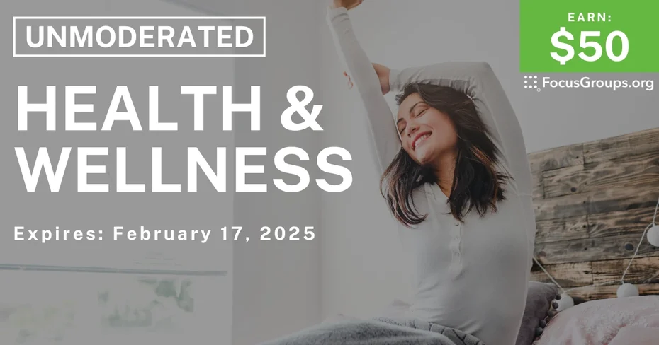Research Study on Health & Wellness