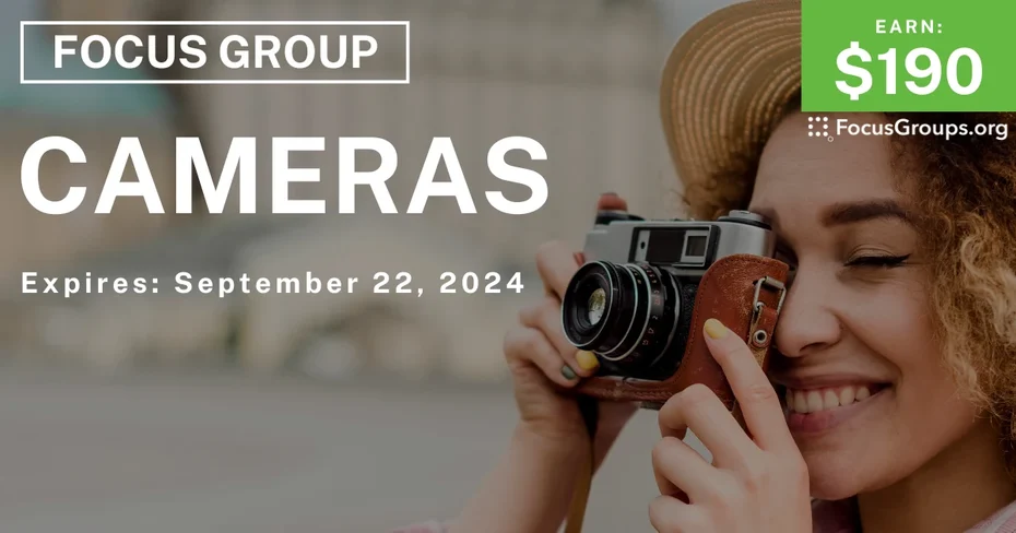 Focus Group for Women in Chicago on Cameras