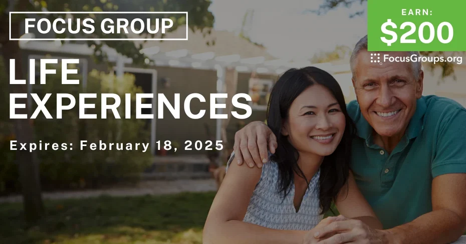 Focus Group on Life Experiences