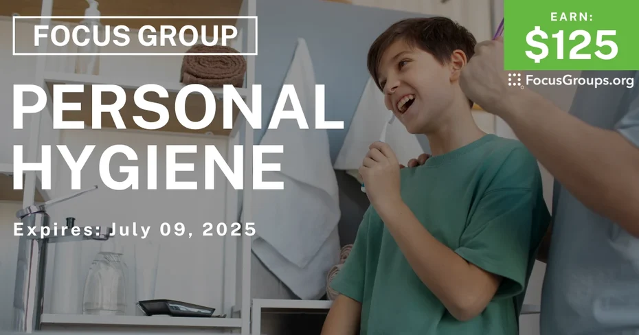 Focus Group on Personal Hygiene