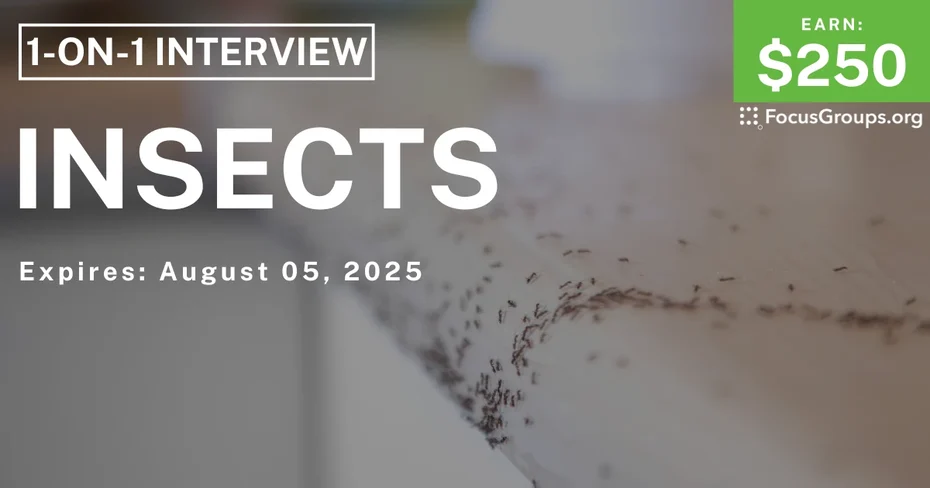 Research Study in Columbus on Insects