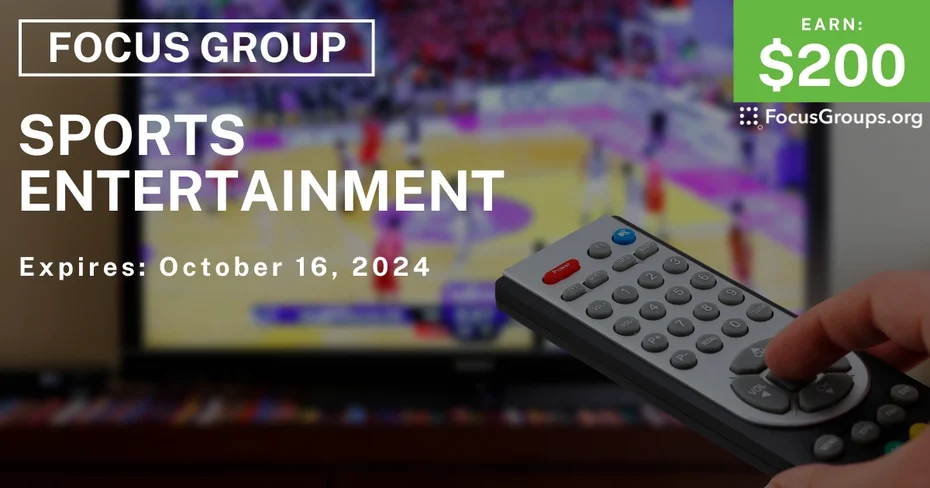 Focus Group on Sports Entertainment