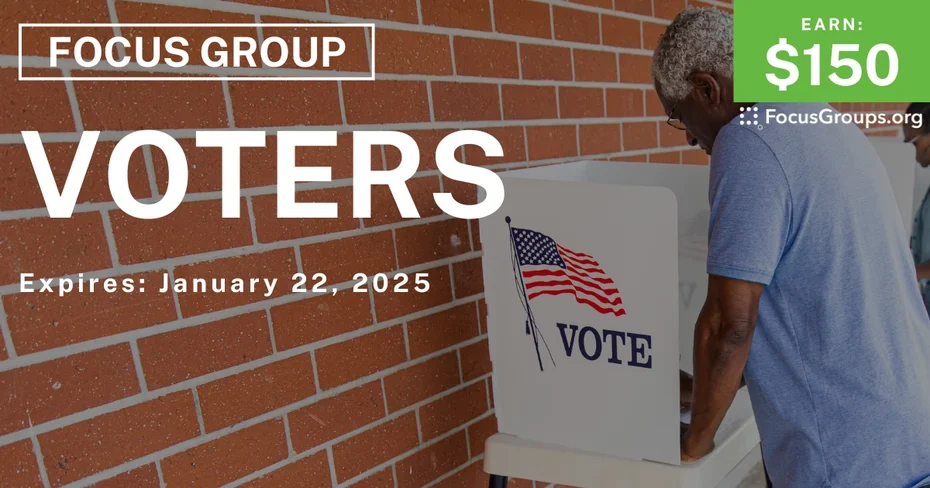 Focus Group for Voters