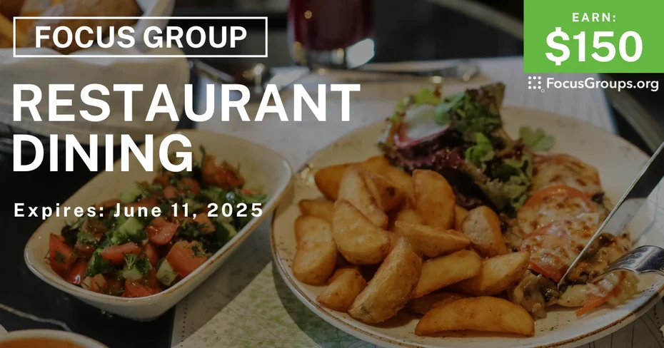 Focus Group on Restaurant Dining