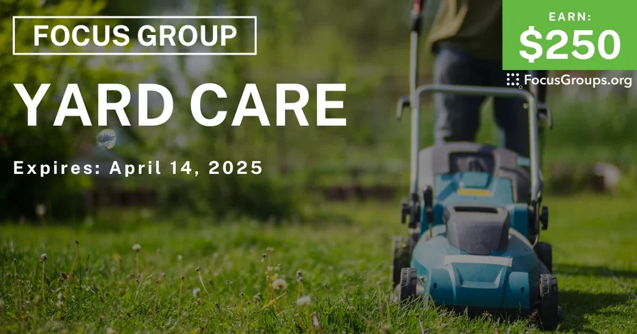 Research Study in Dallas on Yard Care