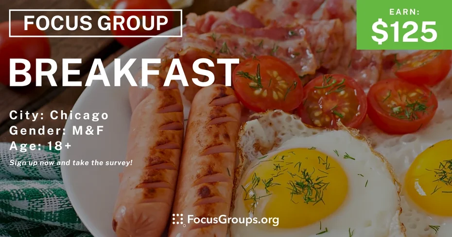 Focus Group in Chicago on Breakfast