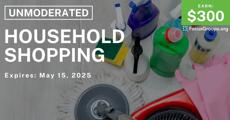 Research Study on Household Shopping