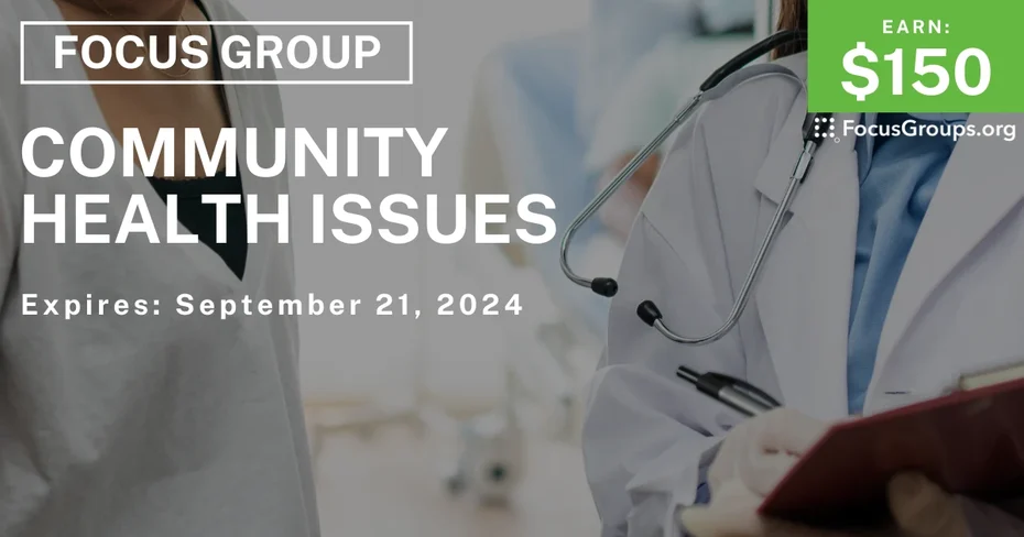 Focus Group in Virginia & North Carolina on Community Health Issues