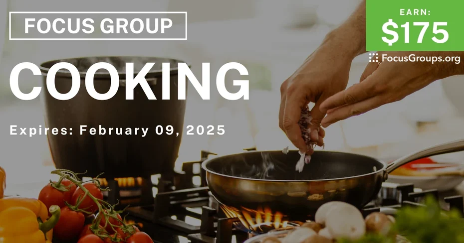 Focus Group in Atlanta on Cooking