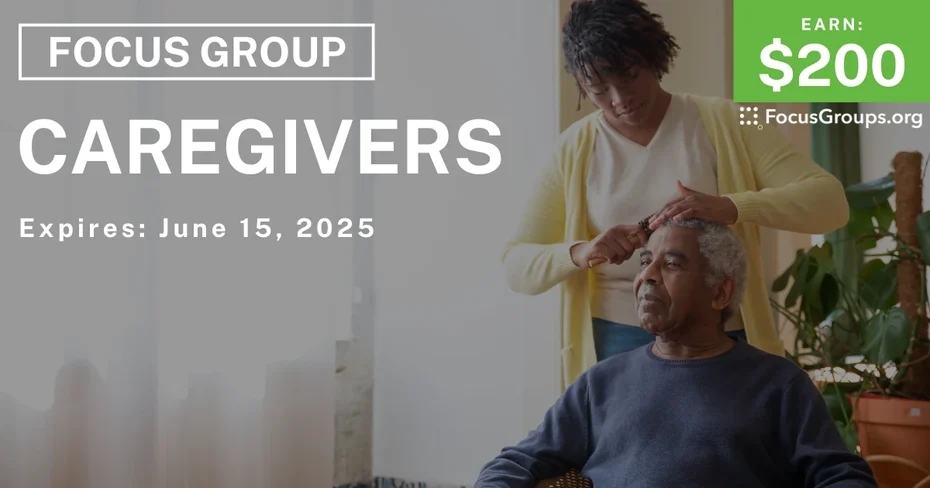 Focus Group for Caregivers