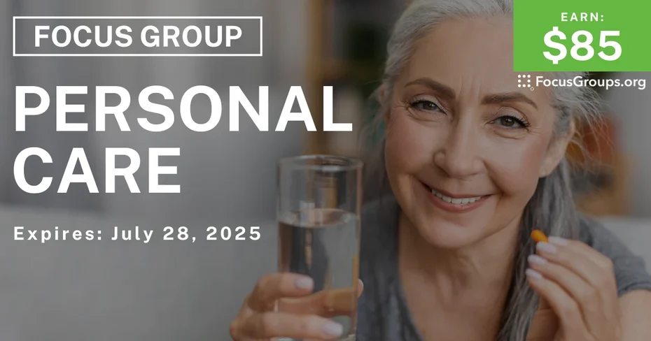 Focus Group on Personal Care