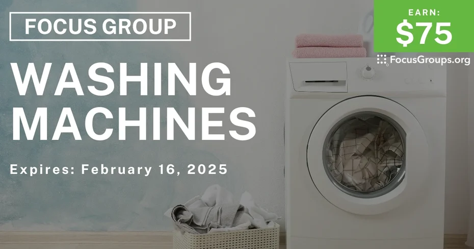 Focus Group in Cincinnati on Washing Machines