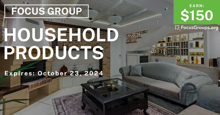 Focus Group on Household Products