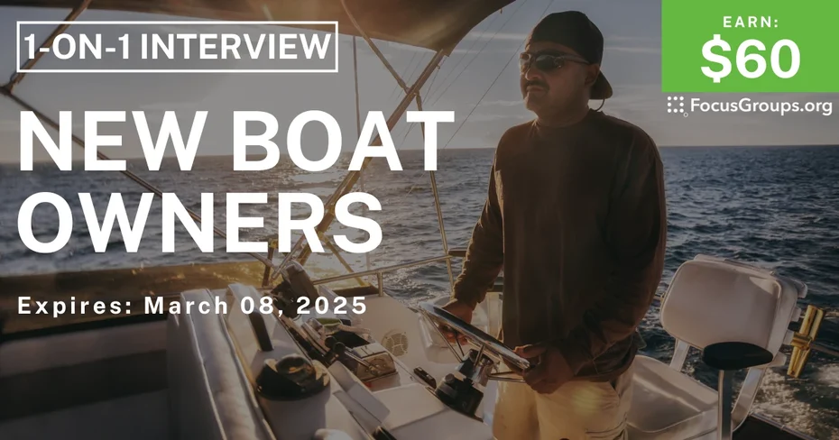 Research Study for New Boat Owners