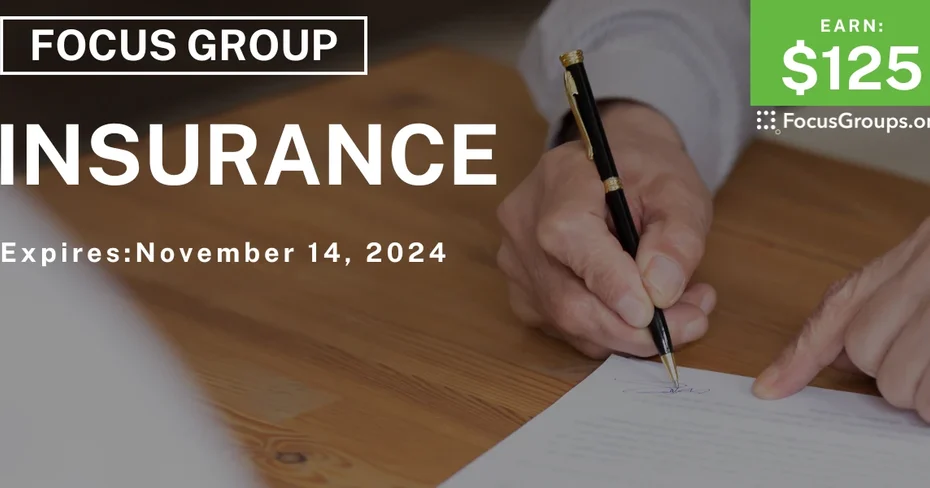 Focus Group on Insurance